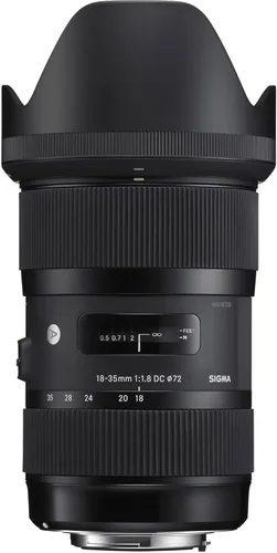 Miniatura 10 de Lente Sigma F1.8 Art DC HSM de 18 a 35 mm para Canon, negro (210101)