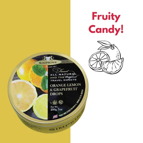 Miniatura 5 de Simpkins orange, lemon & grapefruit Travel Sweets
