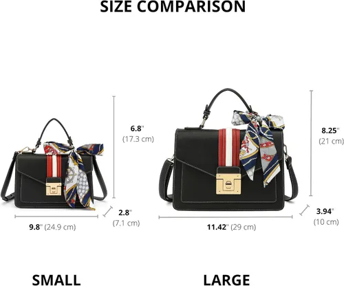 Miniatura 7 de Scarleton H2065 - Bolso de mano para mujer, monederos para mujer