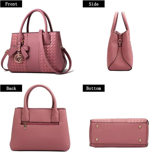 Miniatura 5 de Bolsos de mano para mujer de piel sintética de PU, bolso de hombro
