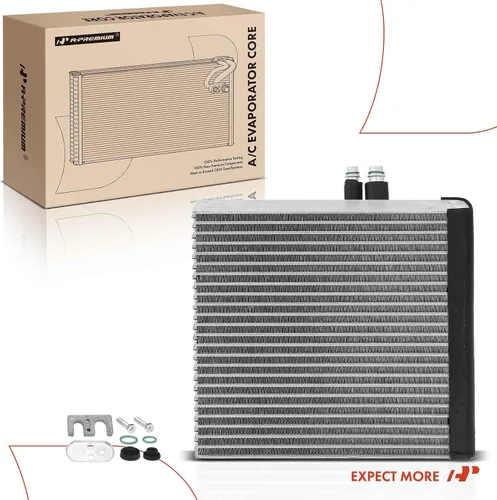 Miniatura 8 de A-Premium Núcleo de evaporador de CA delantero compatible con Nissan Frontier 2005-2016/2018-2021, Frontier 2017 2.5L/4.0L, Xterra 2005-2015