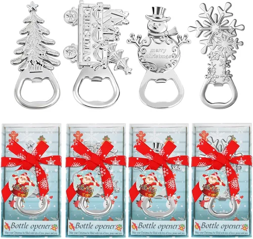 Miniatura 9 de 24 abrebotellas con temática navideña, recuerdos de fiesta y regalos para bodas, despedidas de soltera o baby showers, decoraciones ideales