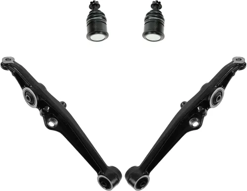 Miniatura 111 de TRQ Brazo de control delantero superior e inferior con rótula juego de 4 piezas compatible con Land Rover Range Rover 2003-2012