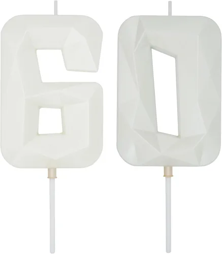 Miniatura 55 de DERVENTA Velas de cumpleaños con números grandes, 3D, color rosa, 3.7 pulgadas, decoración para tartas de fiesta, 1 pieza (número 3 rosa)