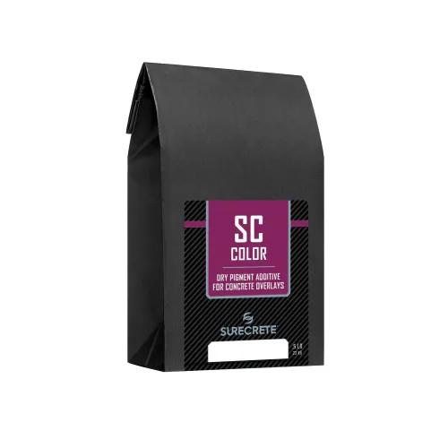 SureCrete SC Color Pack | Almendra | 0.5 lb | Aditivo de color en polvo de hormigón para superposiciones y productos de fundición