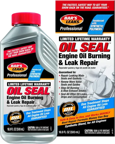 Bar's Leaks OS-1 Sello de aceite para motor de combustión y reparación de fugas, 16.9 oz.