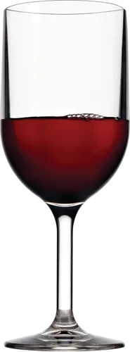 DRINIQUE Copas de vino irrompibles (juego de 4) de 12 onzas, irrompibles, reutilizables, Tritan copas de vino para vino tinto o blanco, transparente