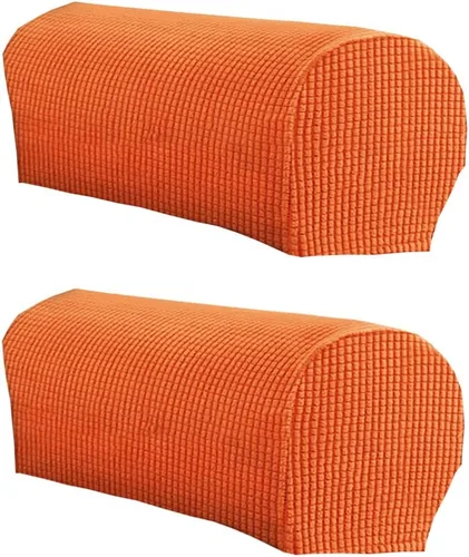 Miniatura 8 de LINGXIYA Funda de Reposabrazos de Terciopelo Suave y Elástico, Fundas para Reposabrazos de Sillas/Sofas, Fundas para Brazos de Sofá, Protector
