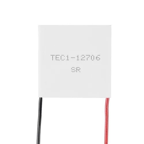 Miniatura 2 de 4PCS TEC1-12706 Refrigerador Termoeléctrico TEC1-12706 Semiconductor Refrigeración Tablets 12V 6A Disipador de calor 40x40MM