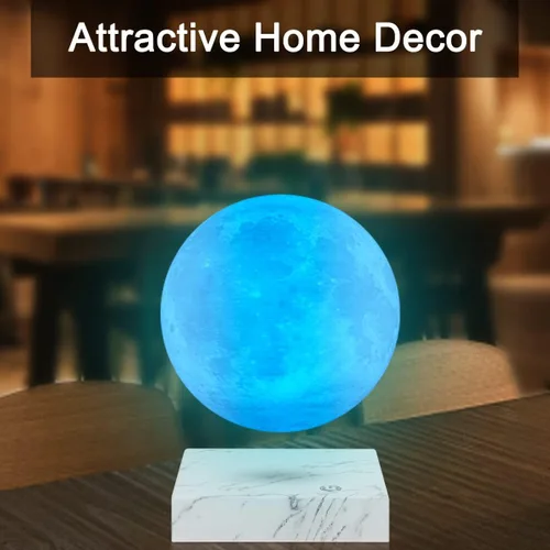 Miniatura 5 de Lámpara de luna con impresión 3D, lámparas de luz de luna levitante magnética para el hogar, decoración de oficina, regalo creativo, tiene 16