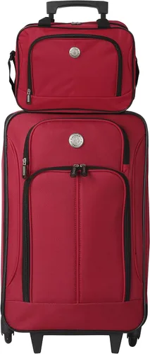 Miniatura 2 de Travelers Club Genova - Juego de equipaje 4 piezas Rojo EVA12704600
