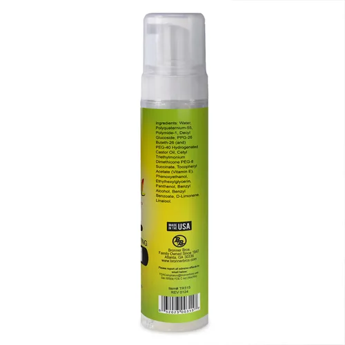 Miniatura 9 de Bronner Bros Tropical Roots - Espuma hidratante para esculpir – Envoltura de espuma para el cabello de larga duración para trenzas, giros