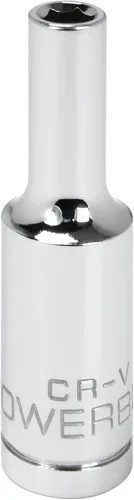 Miniatura 9 de 3/8In. Drive 6 Pt. Toma métrica profunda de 0.551 in