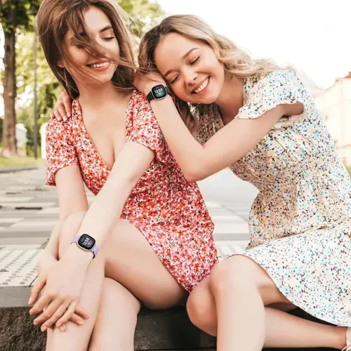 Miniatura 6 de Maledan Banda de Repuesto para Correas Fitbit Sense Hombres Mujeres, Correa de Reloj Elástica de Nylon Transpirable Suave para Versa 3/Versa 4