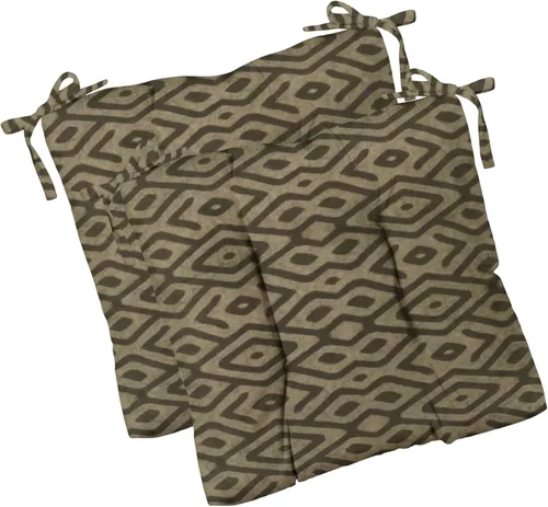 Miniatura 35 de RSH DECOR Juego de 2 cojines de asiento para silla de comedor para interiores y exteriores, 16 x 16 x 2 pulgadas, color a elegir