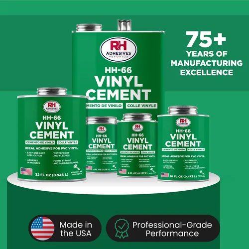 Miniatura 7 de HH-66 Cemento de Vinilo, 1 Galón - RH Adhesives