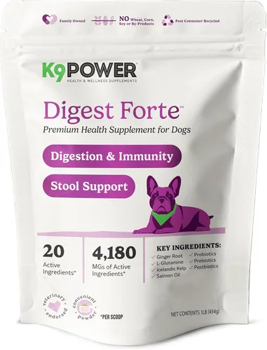Miniatura 10 de K9Power Super Fuel – Constructor muscular para perros de trabajo, rendimiento y deportivos – Aumenta la resistencia, la recuperación y el apoyo