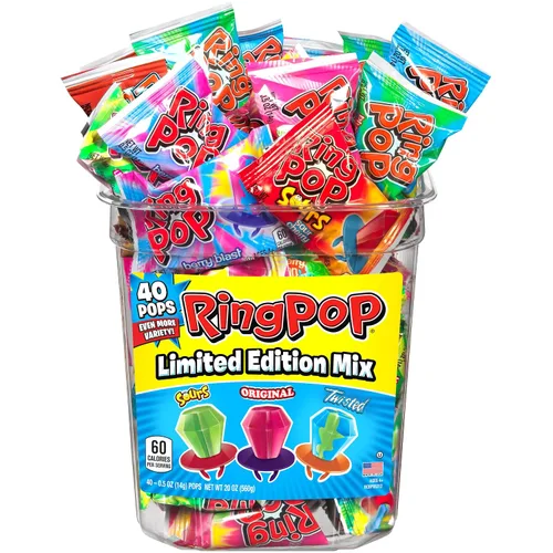 Ring Pop caramelos duros que explotan