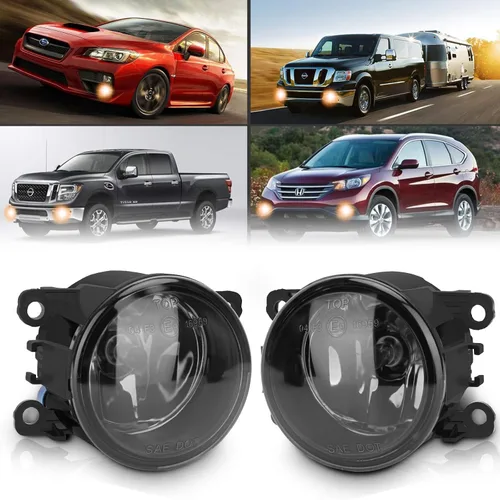 Miniatura 9 de TangMiGe Lámparas antiniebla para Nissan Honda, Ford, Acura, Subaru, Suzuki, Lincoln, Jaguar, accesorios para conducción, luz antiniebla, repuesto