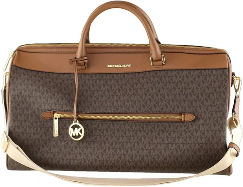 Miniatura 2 de Michael Kors Bolsa de lona extra grande con cremallera superior, Marrón
