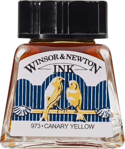 Miniatura 13 de Winsor & Newton - Bote de tinta para dibujo Dorado