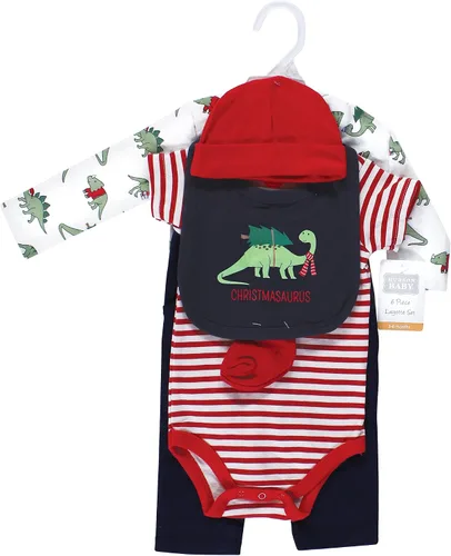 Miniatura 2 de Hudson Baby Conjunto de canastilla de algodón unisex para bebé