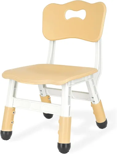 Miniatura 14 de Silla para niños de altura ajustable, sillas para niños de 2 a 8 años con fundas para pies para el hogar, aula, jardín de infantes y lugares