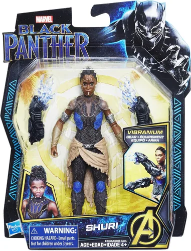 Miniatura 2 de Figura de acción Shuri de Back Panther, de 6 pulgadas, de Marvel