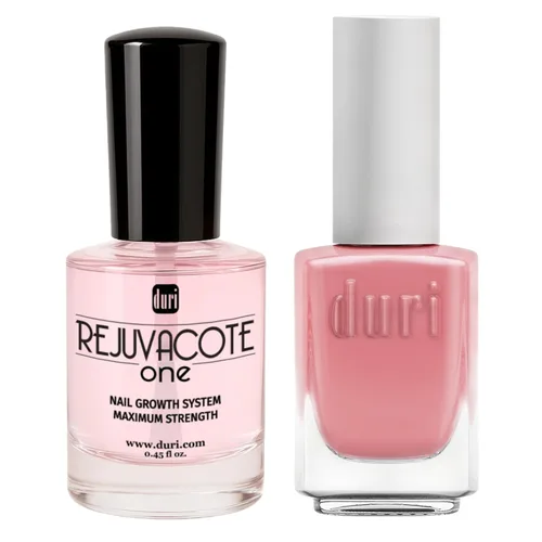 Miniatura 6 de Duri Rejuvacote 1 Nail Growth System + 791 Berry Margarita Neon Purple Nail Polish Bundle - Nail Strengthener & Bold Semi-Matte Color Duo, Summer