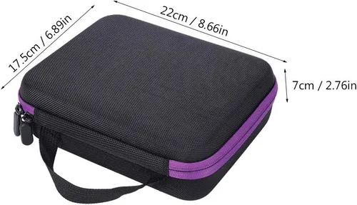 Miniatura 4 de LIZEALUCKY Contenedores de almacenamiento de pintura de alta capacidad, 60 ranuras, organizador de cuentas, caja de accesorios de pintura