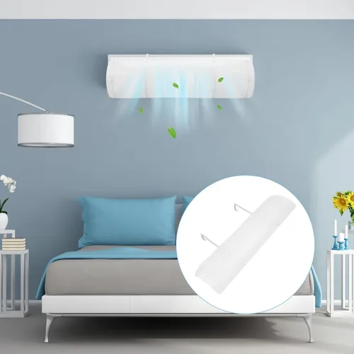 Miniatura 7 de Holibanna 1 Unidades de aire acondicionado Parabrisas Draft Stopper para ventanas Accesorios interiores Aire acondicionado para habitación Deflector