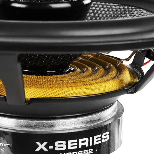 Miniatura 4 de NVX® XSP652 - Altavoces para automóvil de 6.5 pulgadas, 600 W máximo, 200 W RMS, coaxial de 2 vías de 6-1/2 pulgadas con tweeters de cúpula de seda