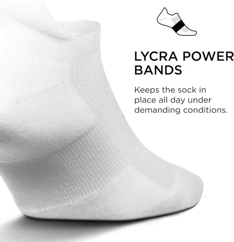 Miniatura 2 de Feetures Calcetines acolchados de alto rendimiento que no se ven Calcetines de correr para hombres y mujeres Calcetines deportivos Absorbe