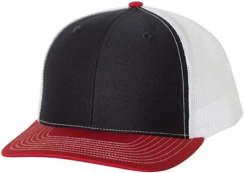 Miniatura 2 de Gorra de camionero bordada de 6 paneles Trump 2024 America First para adultos