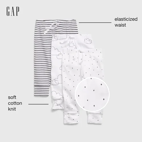 Miniatura 2 de Gap Leggings unisex para bebés, los primeros favoritos