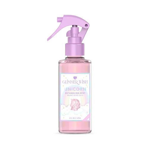 Miniatura 9 de Glimmer Wish Espray desenredante de cabello de sirena, acondicionador sin enjuague para niños y mujeres, cuidado del cabello sin enredos, espray
