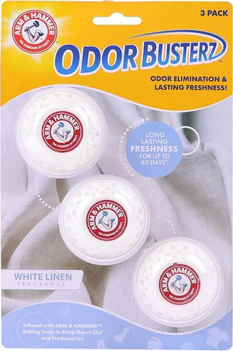 Miniatura 8 de Arm & Hammer Odor Busterz - Bolas desodorizantes de lavanda, ambientador y eliminador de olores, frescura de larga duración para el hogar, baño