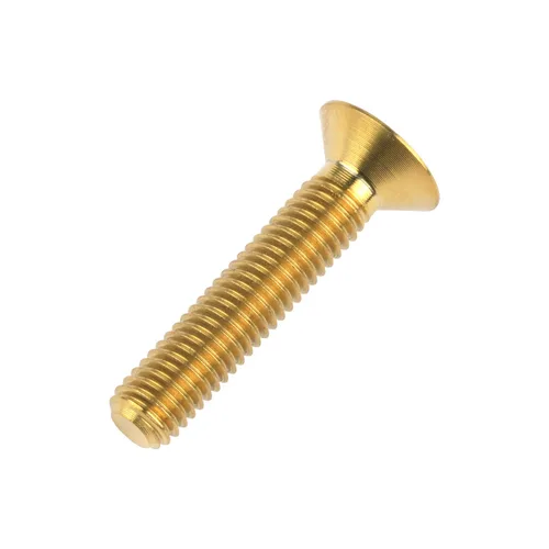 Miniatura 3 de Titanium Ti M5x10 12 15 20 0.984 in cabeza plana avellanada Tornillos hexagonales Tornillos de cabeza plana, paquete de 4 (M5x10mm, Negro)