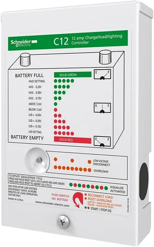 Miniatura 2 de Xantrex Controlador de carga solar serie C - 12 amperios Multicolorido