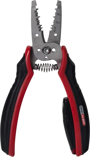 Gardner Bender GST-224M Circuit Alert - Pelacables de acero inoxidable con detección de voltaje, cable de 12/2 y 14/2 NM, 7 1/2 pulgadas.