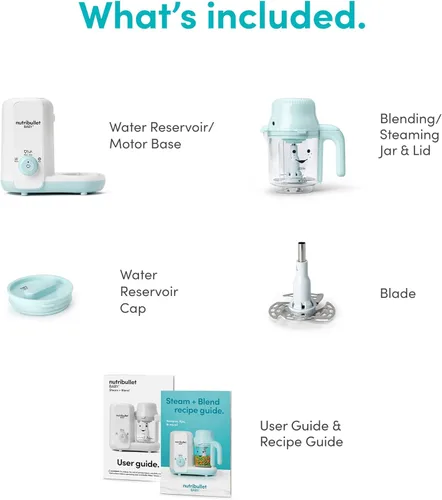 Miniatura 10 de nutribullet Vapor para bebés + mezcla