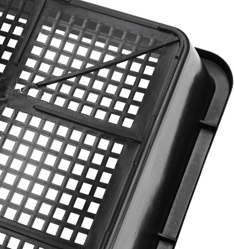 Miniatura 3 de SINJEUN Paquete de 15 bandejas de malla para principiantes, bandeja de plástico de 15 x 12 pulgadas, bandejas de germinación de plantas de malla