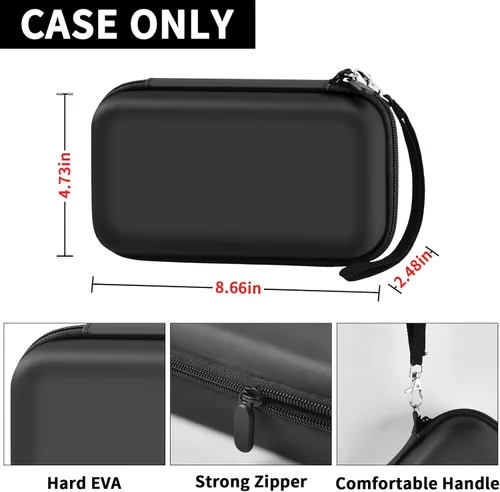 Miniatura 2 de Funda para calculadora gráfica compatible con Texas Instruments TI-84 Plus CE/TI-83 Plus CE, soporte de almacenamiento duro para estudiantes