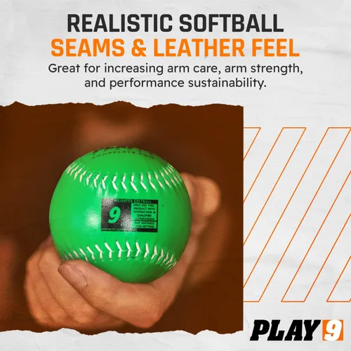 Miniatura 6 de Juega 9 pelotas de softball ponder