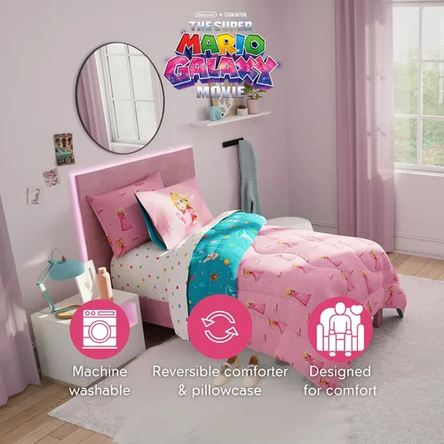 Miniatura 296 de Franco - Juego de edredón y sábanas supersuaves con funda, para niños, 7 piezas, tamaño matrimonial, Five Nights At Freddy's Cinco noches en Freddy's