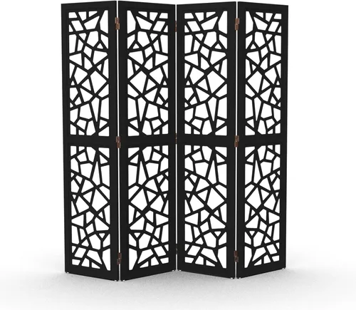 VINGLI Divisor de habitación de 70 pulgadas de alto, pantalla de privacidad de tela no tejida, divisores de pared de división interiores, separador
