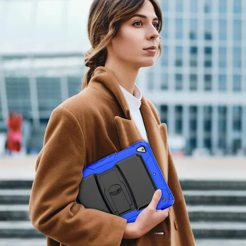 Miniatura 9 de HXCASEAC Funda a prueba de golpes para iPad de 6ª/5ª generación, Air 2 / Pro de 9.7 pulgadas con protector de pantalla, soporte integrado, duradera