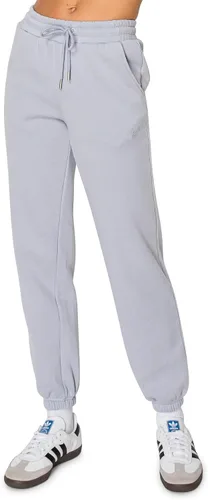 Miniatura 5 de Cali1850 Pantalón deportivo Cloud Nine Fleece para mujer, cintura alta, ajuste holgado, dos bolsillos, cintura elástica con cordón
