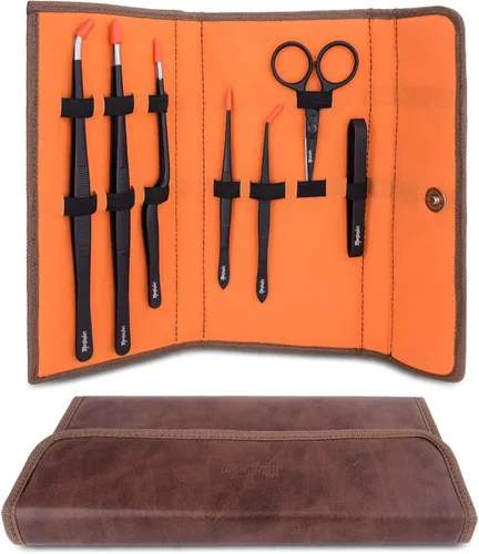 Miniatura 2 de Manjushri Pinzas para chef profesional, tijeras, alicates para hueso, juego de hornear (negro)