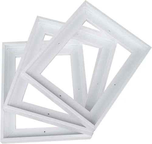 Miniatura 12 de Paquete de 2 marcos flotantes de lona para impresiones de 8 x 10, marco flotante de lona para pintura profunda de 0.6 a 0.9 pulgadas, kit de marcos
